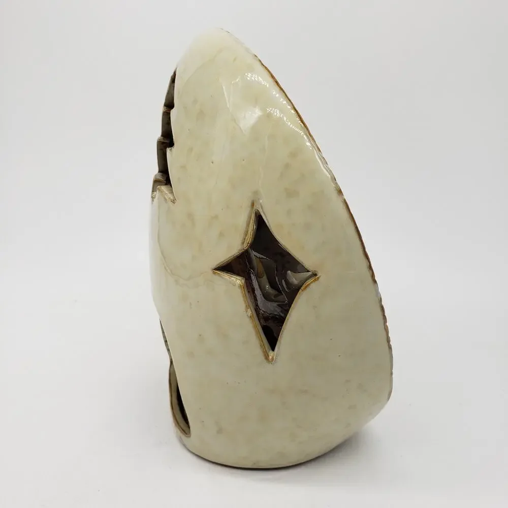 TII Collections Nativity Ceramic Tea Light Candle Holder Mother Mary, Baby Jesus